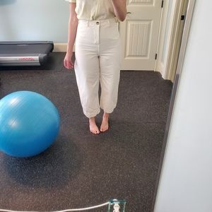 Free people We the Free cropped high rise wide leg